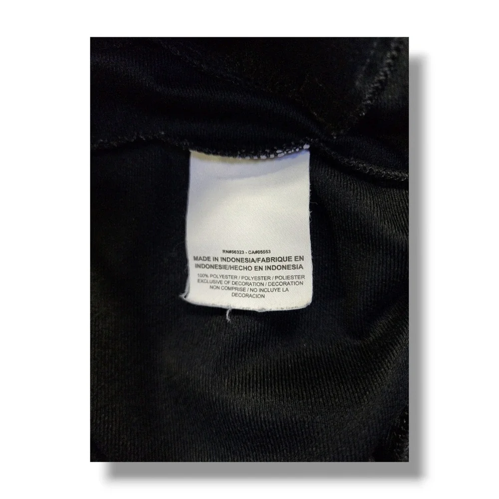 Vintage‎ Nike Zip Up Collared Warm Up Track Jacket Black Size Youth Small